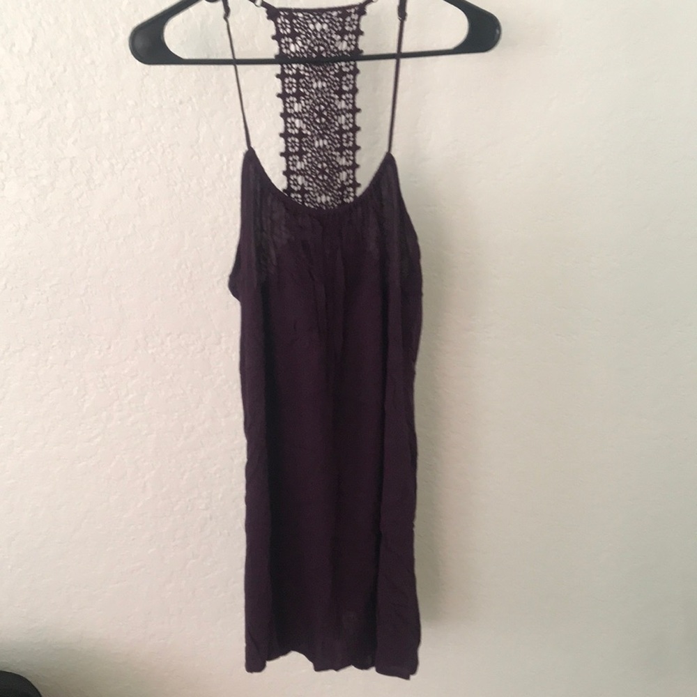 Purple dress